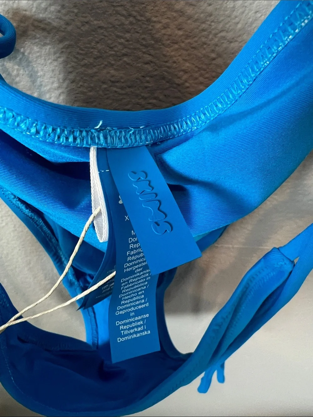 SKIMS Cerulean Blue One-Piece Swim